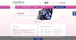 Desktop Screenshot of gynordplus.cz